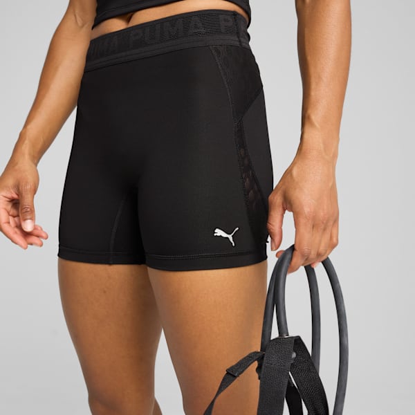 LACE High-Waisted 5" Short Tights Women, PUMA Black, extralarge